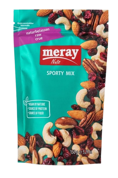 Meray Nut Sporty Mix/ Maapähkinä Sekoitus 150g - Pähkinät - 21342 - 1