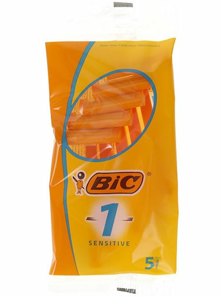 Bic 1 Sensitive Sheiveri 5pcs - Hygieniatarvikkeet - 21512 - 1