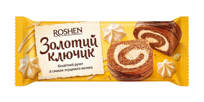 Roshe Golden Key Kääretorttu 180g - Täytekeksit ja vohvelit - 21572 - 1