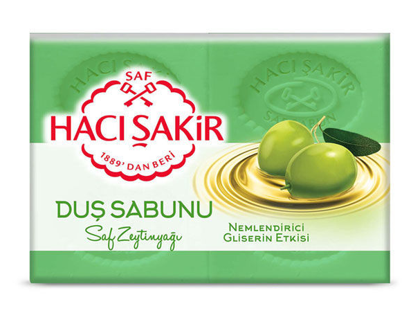Haci Sakir Soap/ Glycerin&olive saippua 4x125g - Saippuat ja suihkugeelit - 2972 - 1