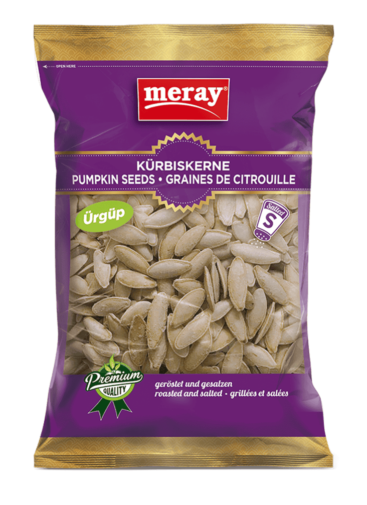 Meray Kabak Cekir. Kavr&Tuzlu / Paahdetut&suolatut kurpitsansiemenet Urgup 200g - Siemenet - 3842 - 1