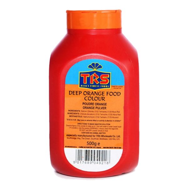 TRS Deep Orange Food Colour / Ruokaväri oranssi 500g - Elintarvikevärit - 9002 - 1