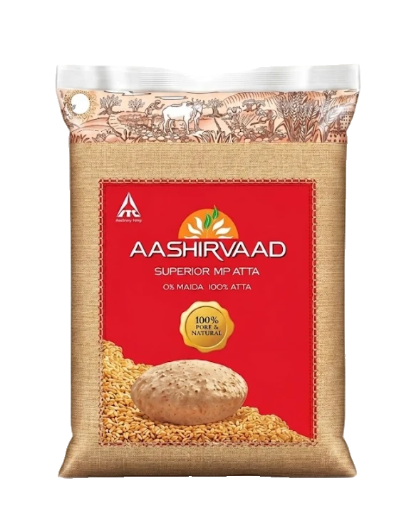 Aashirvaad Whole Wheat Atta / Täysjyvävehnä 5Kg - Vehnät - 5452 - 1