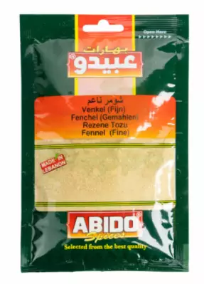 Abido Spices Fennel / Jauhettu fenkoli 50g - Yleismausteet - 15492 - 1