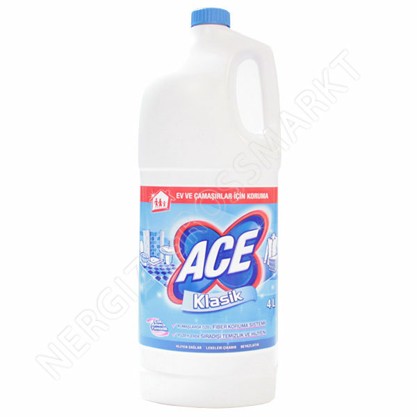 Ace klasik normal / Valkaisuaine 4L - Valkaisuaineet ja mäntynesteet - 5492 - 1