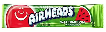 Airheads Singles Watermelon Karkki 36x15,6g - Purukumit - 17462 - 1