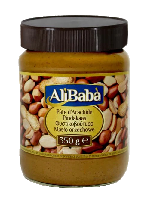 Alibaba Peanut Butter/ Maapähkinälevite 350g - Makeat levitteet ja pähkinälevitteet - 20442 - 1