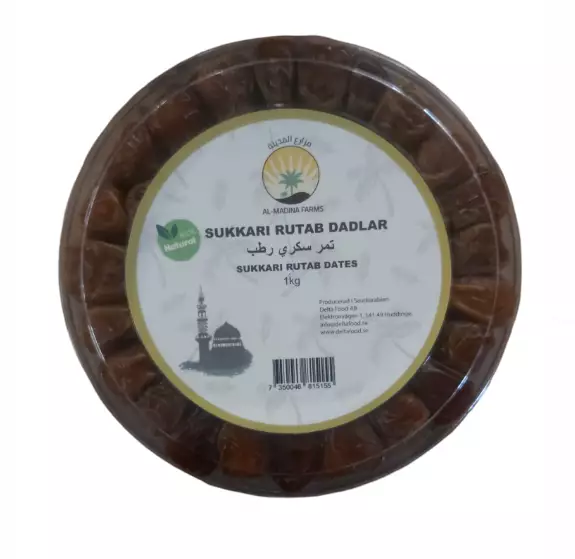 Al Madina Farm dadlar sukari / Taateli 1KG - Kuivatut hedelmät - 15422 - 1
