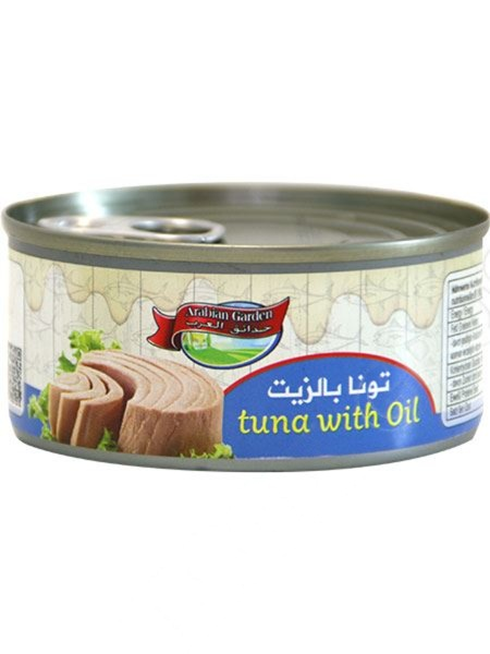 Arabian Garden Tuna in Oil / Tonnikala Öljyssä 160g TNK - Kala- ja äyriäissäilykkeet - 18922 - 1