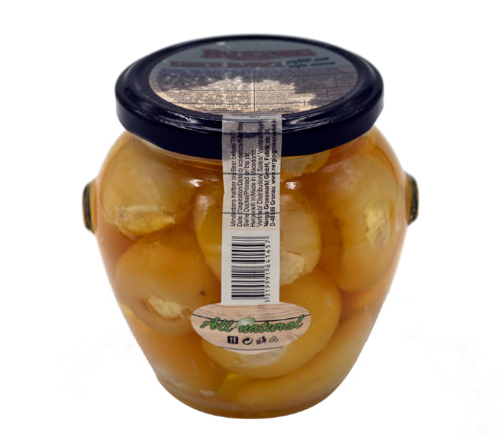 Balkaneta kirsikka paprika soijajuustolla Keltainen 580g CAM - Tomaatti- ja paprikasäilykkeet - 642 - 1