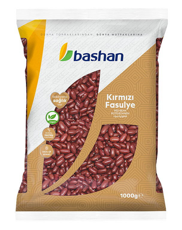 Bashan Kirmizi Fasulye/ Punaiset Pavut 1kg - Kuivatut pavut - 18302 - 1