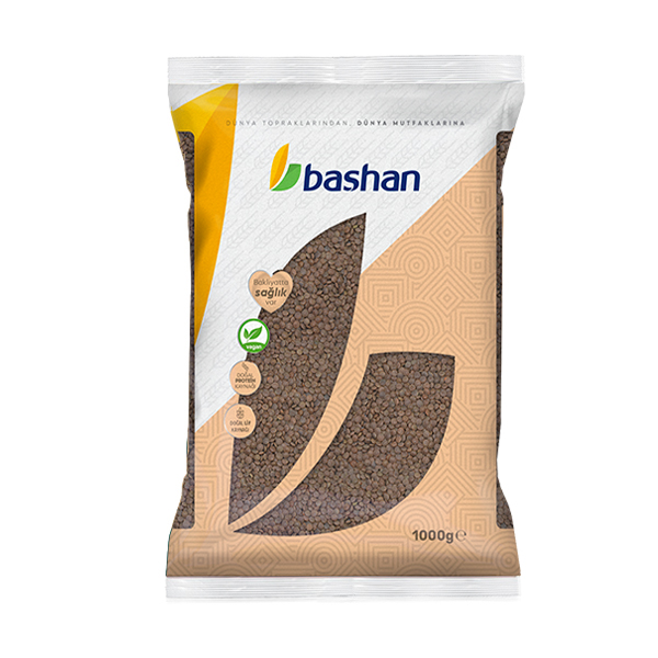 Bashan Whole Lentils/ Kokonaiset Linssit 1kg - Linssit - 19762 - 1