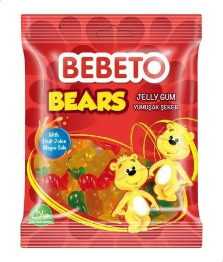 Bebeto Funny Bears Karkkipussi 80g - Irtomakeiset - 792 - 1