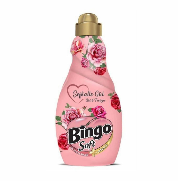 Bingo Soft Sefkatle Gul Huuhteluaine 1440ml - Pyykinpesuaineet ja -tarvikkeet - 12172 - 1