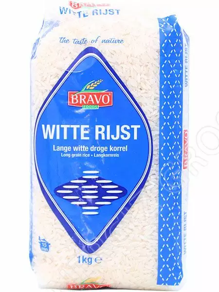Bravo Long Grain Riisi 1kg - Erikoisriisit - 14982 - 1
