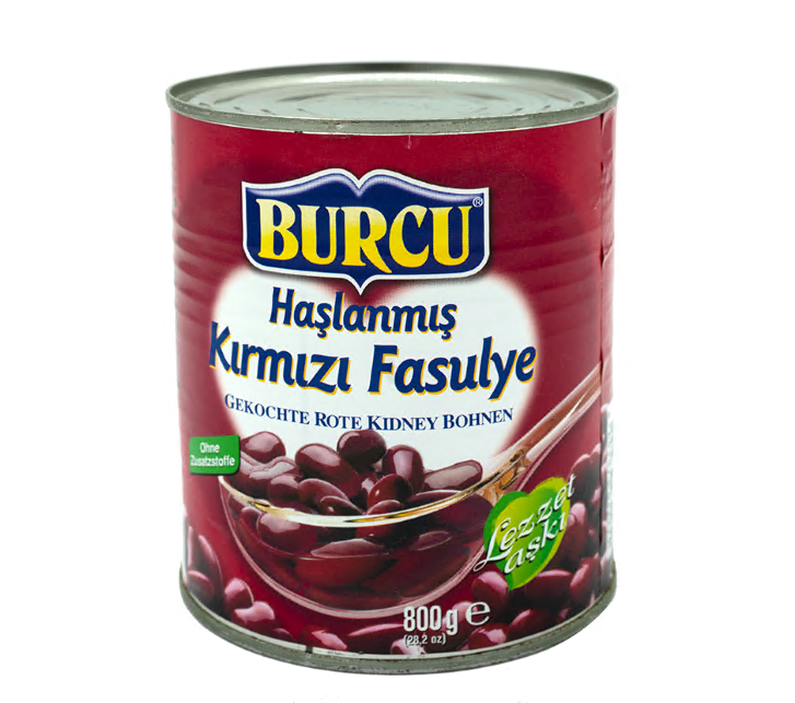 Burcu Kirmizi Fasulye / Punainen papu säilyke 800g - Papu- ja linssisäilykkeet - 1102 - 1