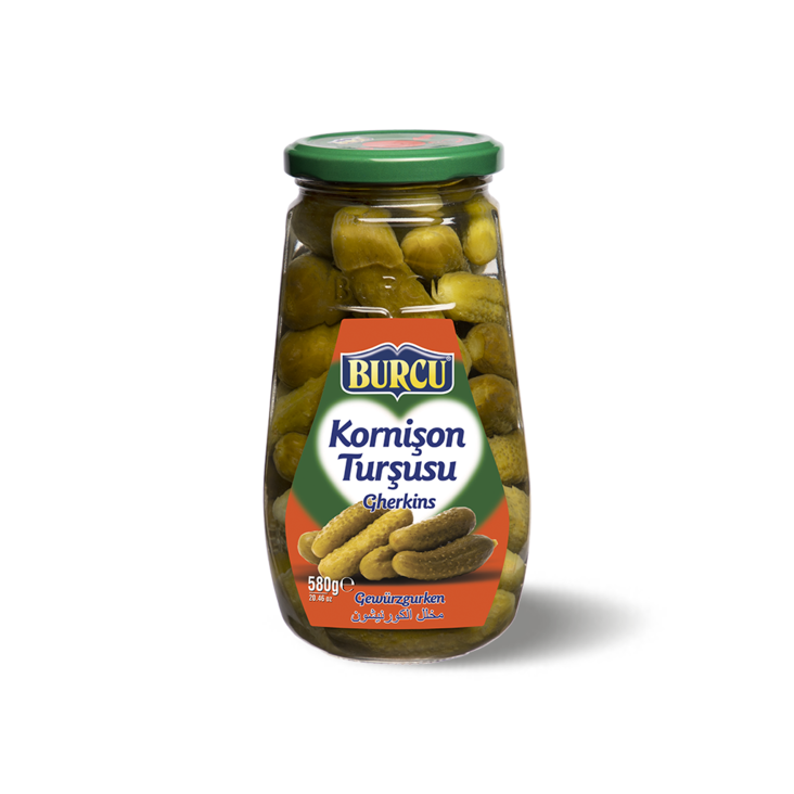 Burcu Kornison Tursusu / Pienet maustekurkut 580g CAM - Kurkkusäilykkeet - 1112 - 1