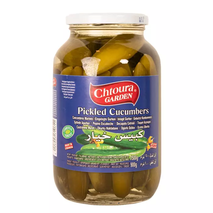 Chtoura Garden Pickled Cucumbers / Suolakurkku 1500g CAM - Kurkkusäilykkeet - 11482 - 1