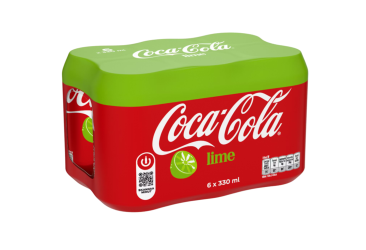 Coca-Cola Original Lime virvoitusjuoma 6X330ml TNK - Limonadit ja virvoitusjuomat - 19722 - 1