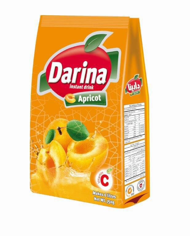 Darina Apricot Aprikoosi Juomajauhe 750g - Juomajauheet - 1902 - 1