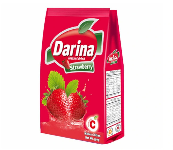 Darina Strawberry Mansikka Juomajauhe 750g - Juomajauheet - 1912 - 1