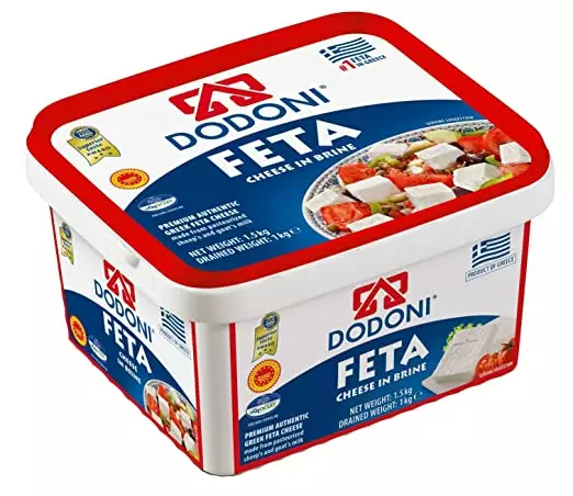 Dodoni Feta Peynir / Fetajuusto 1Kg Plastik - Feta-juustot - 1982 - 1