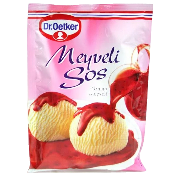 Dr. Oetker Meyveli Sos / Metsämarjakastike 80g - Vanukkaat ja jälkiruoka-ainekset - 2112 - 1