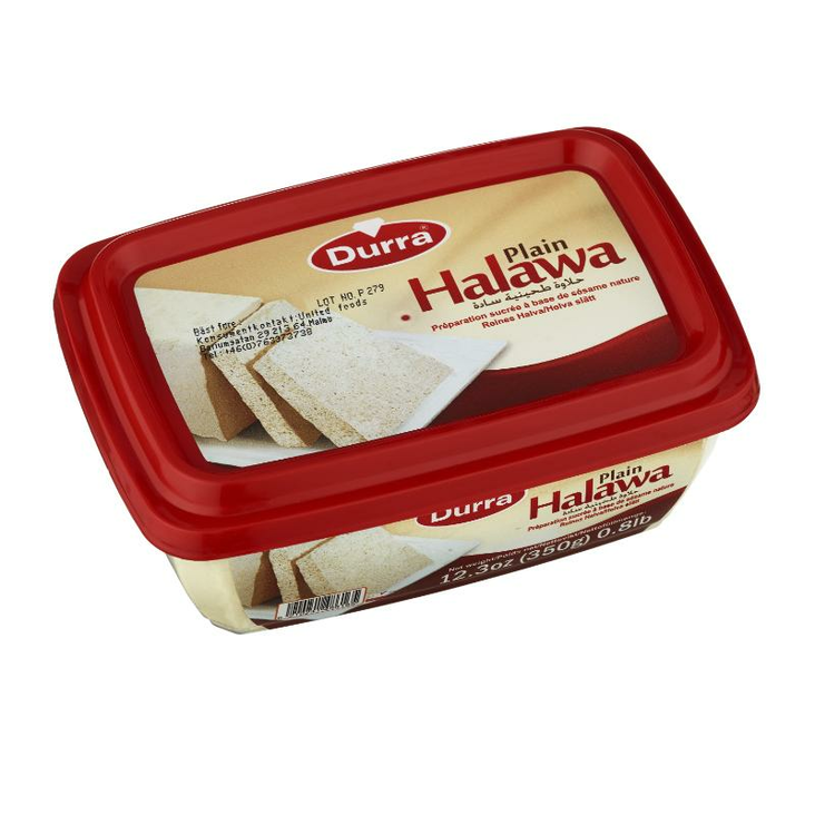Durra Halawa Plain / Halva Vanilja 350g - Turkish Delight & Halvat - 2152 - 1