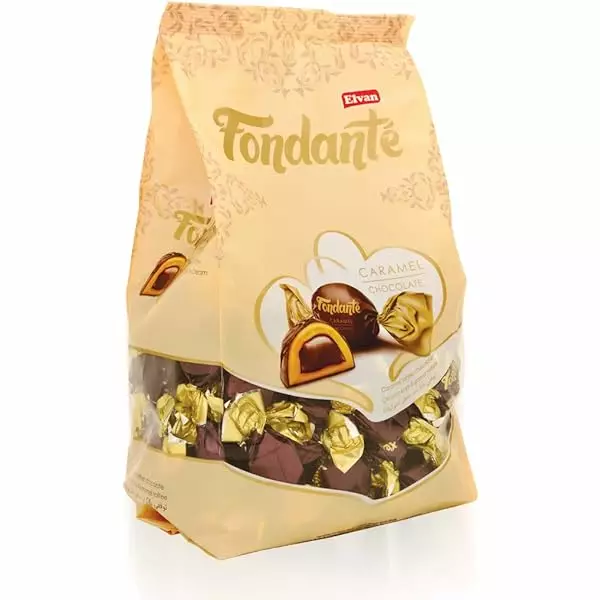 Elvan Fondanta Fudge Caramel Chocolate Suklaa 500g - Konvehdit - 13612 - 1
