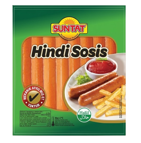 Esma Hindi Sosis/ Kalkkunamakkarat 400g - Kalkkuna leikkeleet ja makkarat - 21332 - 1