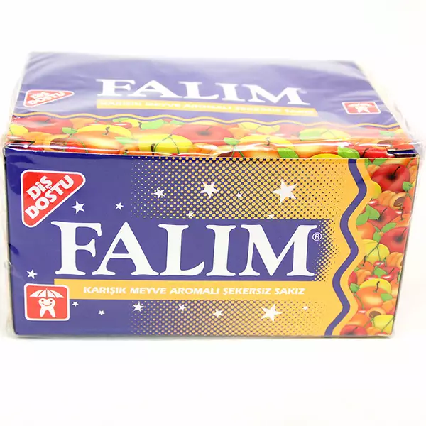 Falim Karis Meyve Sakiz / Sekahedelmä purukumi 100kpl - Purukumit - 2412 - 1