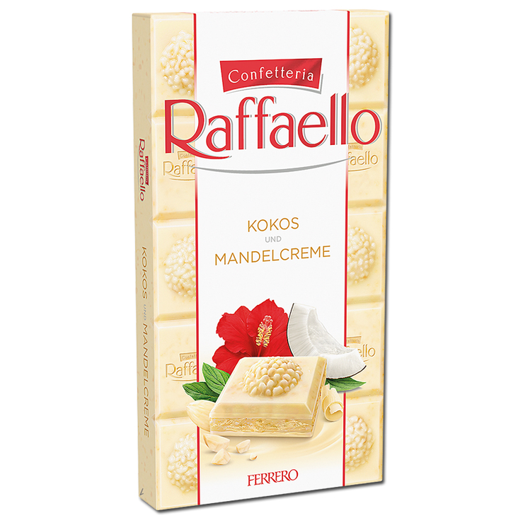 Farrero Raffaello Valkosuklaapatukka Kookos-Mantelipähkinöillä 90g - Suklaat - 9072 - 1