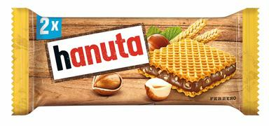 Ferrero Hanuta / Hasselpähkinä keksi 2x22g - Täytekeksit ja vohvelit - 11032 - 1