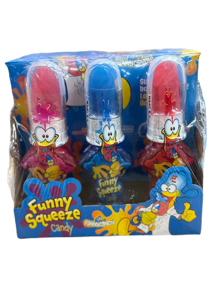 Funny Squeeze Candy/ Karrki 12x50g - Irtomakeiset - 17002 - 1