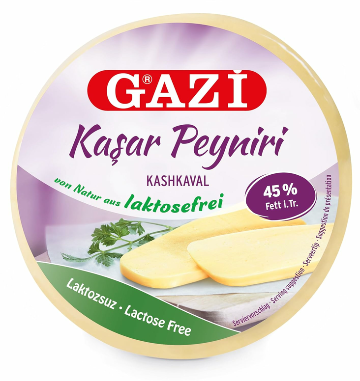 Gazi Kasar Peyniri / Edam- juusto laktoositon 45% 400g - Edam-juustot - 2592 - 1