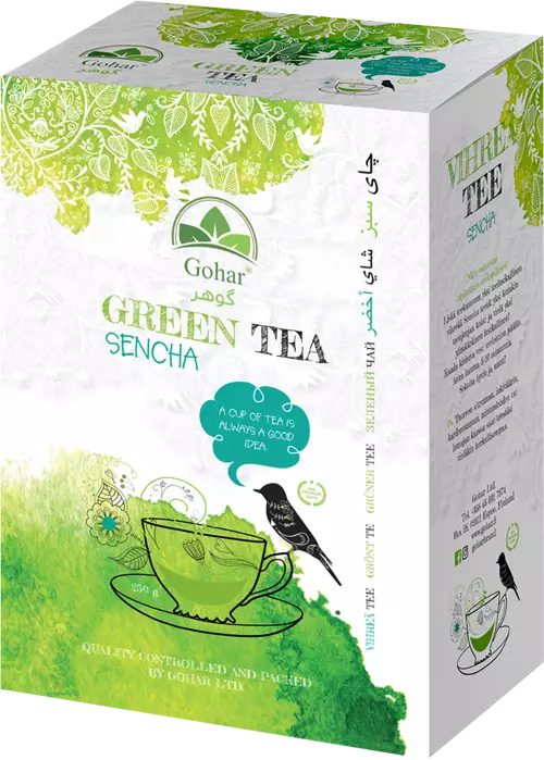 Gohar Sencha Vihreä Lehtitee 250g - Vihreä tee - 15252 - 1