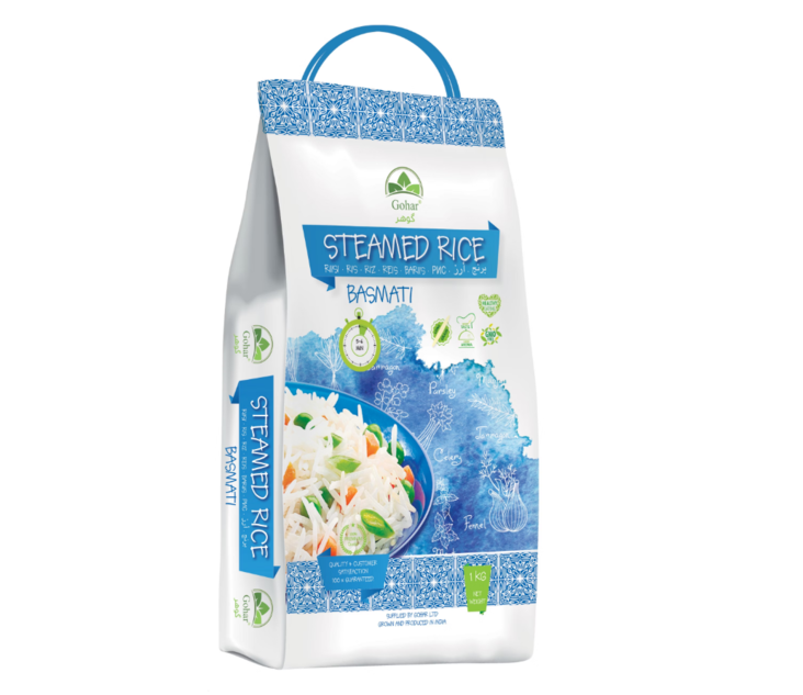 Gohar Steamd Basmati Rice/ Basmatiriisi 1Kg - Basmatiriisit - 2632 - 1