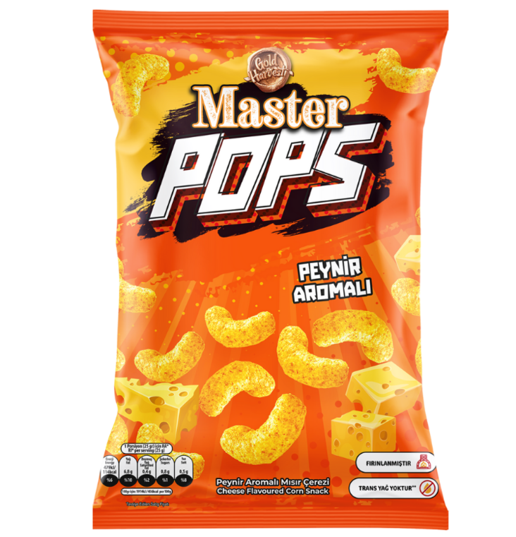 Gold Harvest Master Puff Cheese Flavour Sipsi 90g - Sipsit - 17422 - 1