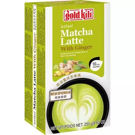 Gold Kili Matcha Ginger Latte / Vihreä latte Inkiväärijuoma 25g - Juomat - 10102 - 1