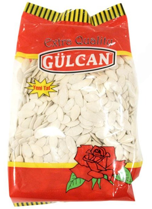 Gulcan Beyaz Kabak Cekirdegi / Paahdettu kurpitsansiemenet edirne 400g - Siemenet - 2722 - 1