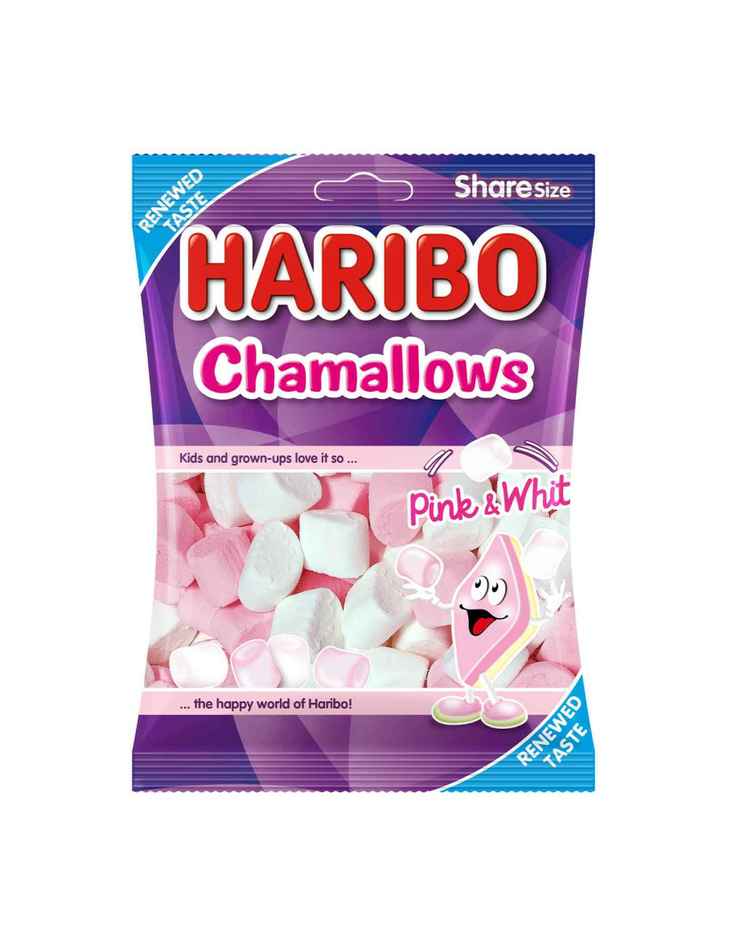 Haribo Chamallow Pink&White Vaahtokarkki 70g - Irtomakeiset - 3102 - 1