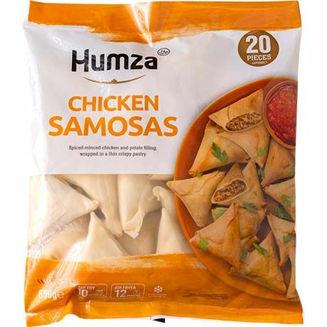 Humza Chicken Samosas / Kanasamosa 20kpl 650g - Suolaiset leivonnaiset - 10642 - 1