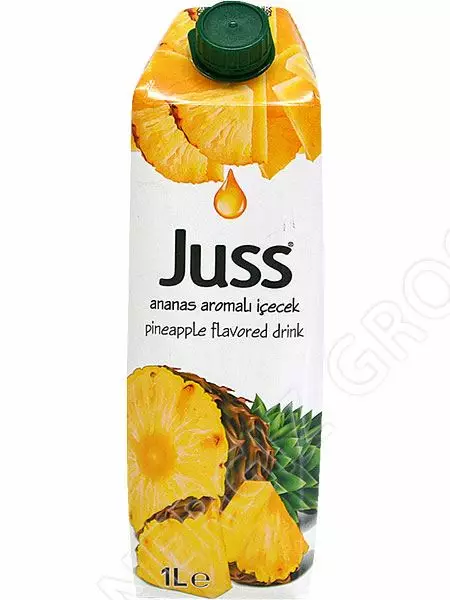Juss Ananas Aromali Icecek / Ananasjuoma 1L - Mehut ja nektarit - 8732 - 1