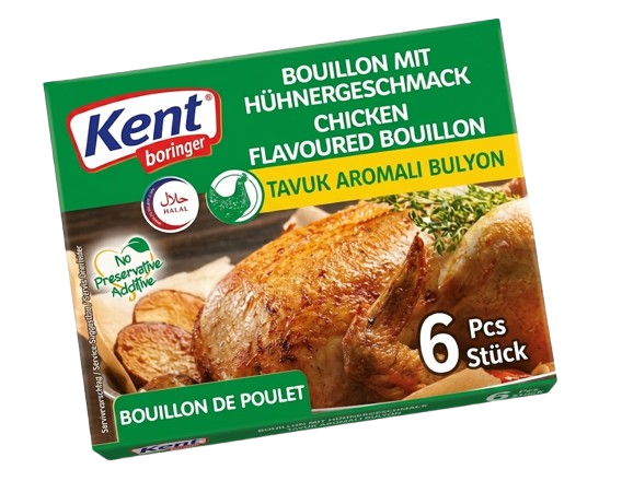 KentBor Chicken Cubes / Kanaliemikuutio 6x10g - Kanaliemi - 20972 - 1