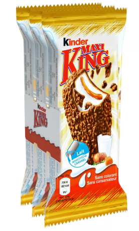 Kinder King Maxi / Suklaapatukka 3x35g - Suklaat - 3392 - 1