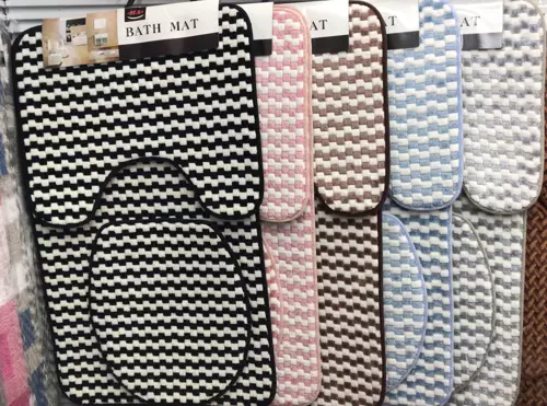 Kylpyhuonematto Raidallinen 69-1 - Matot - 9872 - 1