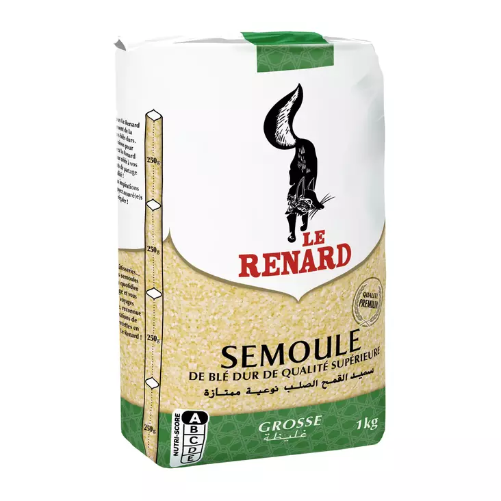 Le Renard Semoule Grosse Semolina 1kg - Vehnäjauho - 13712 - 1