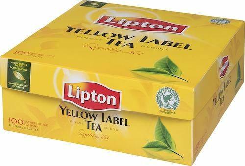 Lipton Yellow Label Tee 100ps 150g - Musta tee - 13602 - 1