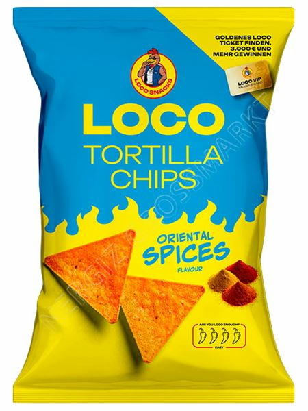Loco Tortilla Chips Oriental Spices Sipsi 100g - Sipsit - 17402 - 1