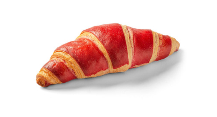 Mantinga Raspberry Croissant/ Vadelmatäytteinen Kroissantti 36x90g - Makeat leivonnaiset - 19812 - 1